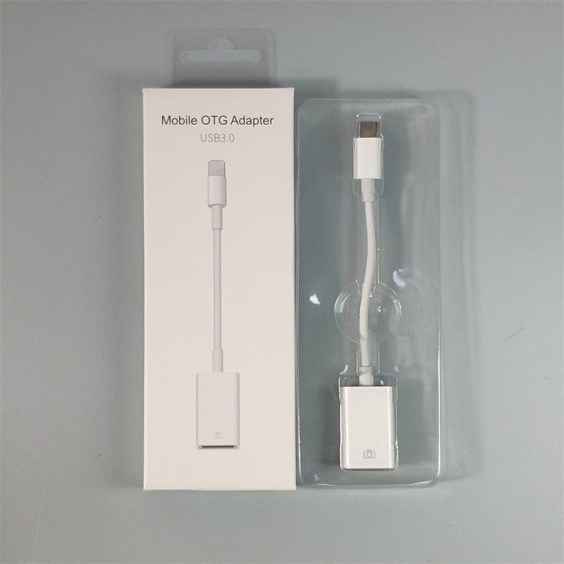 Καλώδιο Apple προς USB OTG, USB 3.0 – φόρτιση και μεταφορά δεδομένων, για iPhone/iPad, υποστηρίζει USB μνήμη και αναγνώστη καρτών