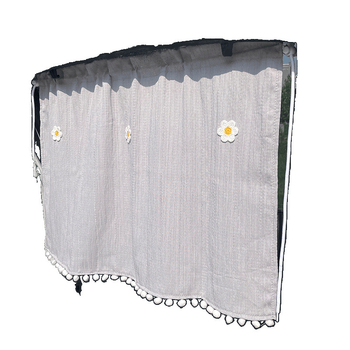 Cortine interioare pentru mașină, intimitate, reflexiv material nețesut, suspensie lamele, utilizare generală