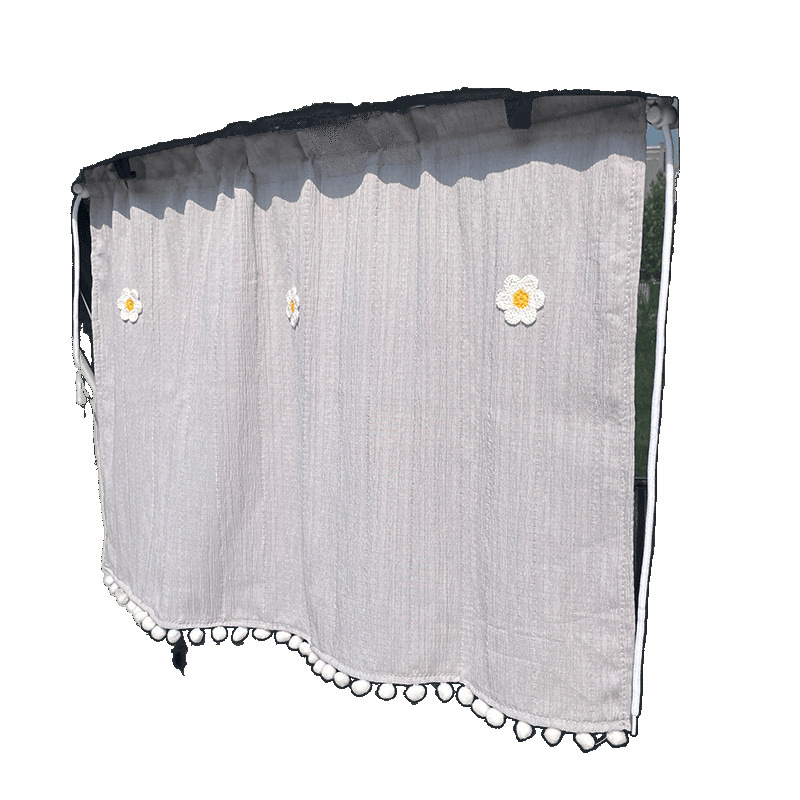 Cortine interioare pentru mașină, intimitate, reflexiv material nețesut, suspensie lamele, utilizare generală