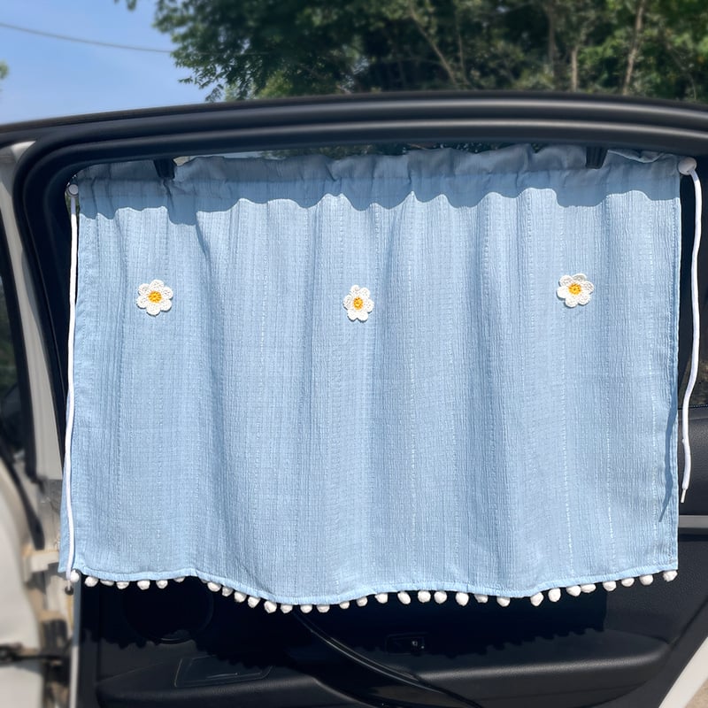 Cortine interioare pentru mașină, intimitate, reflexiv material nețesut, suspensie lamele, utilizare generală