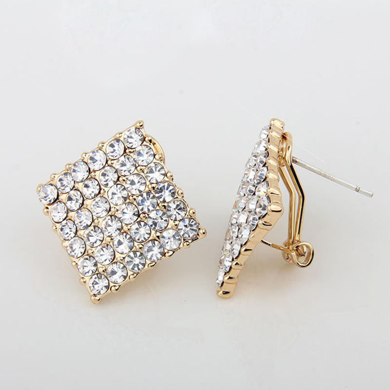 Naušnice - legura, geometrijski stil, minimalistički dizajn, elektroplatiranje, Timmy Jewelry, za žene