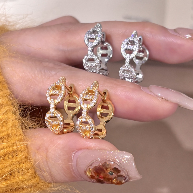 Χαλκού γεωμετρικά σκουλαρίκια, ηλεκτροεπιχρυσωμένα, μεσαιωνικό στυλ, λογοτεχνικό ρετρό, για γυναίκες