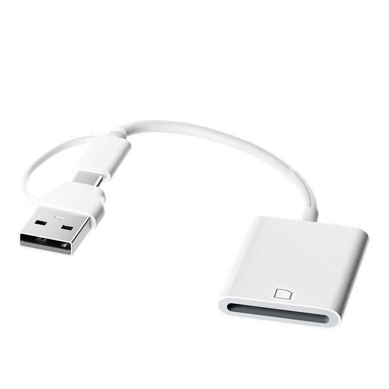 Type-C USB 2.0 Čitač kartica za SD/TF OTG (Kompatibilan s Windows 7)