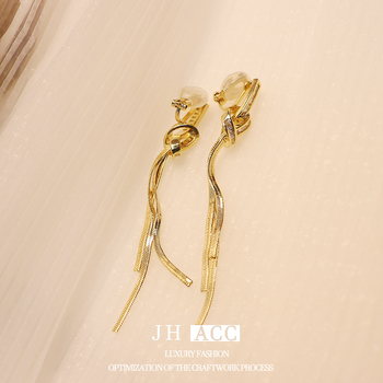 Овеци - медни, стил лек лукс, за жени - Jie Hao Jewelry