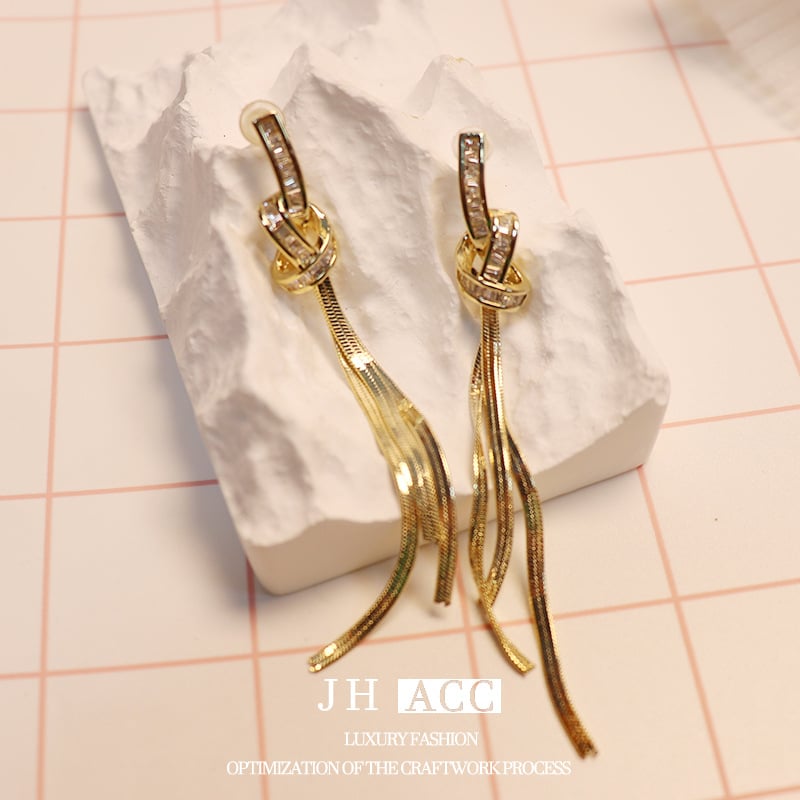 Овеци - медни, стил лек лукс, за жени - Jie Hao Jewelry