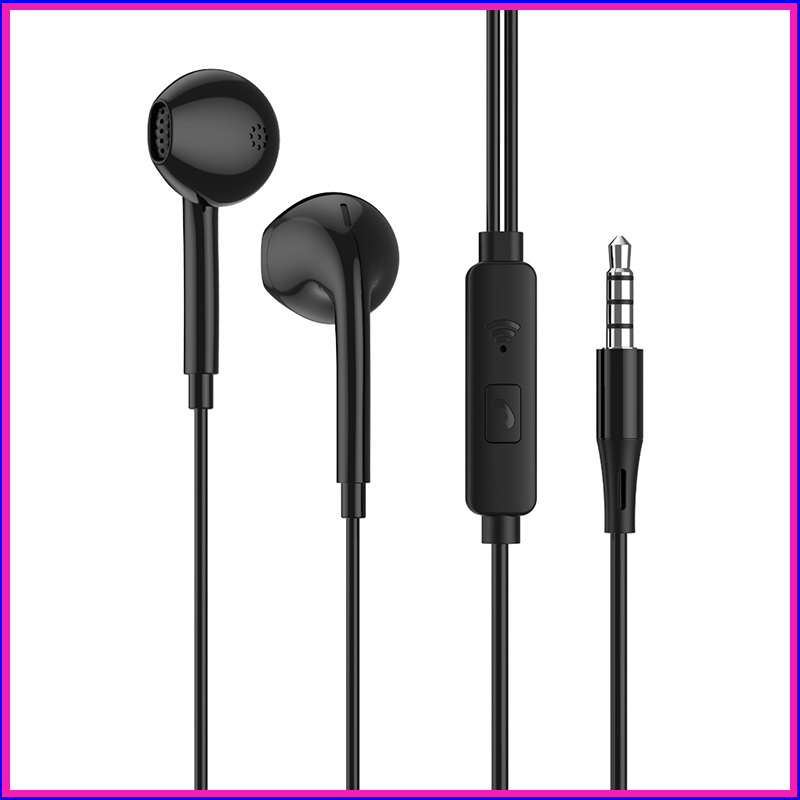 Vadu in-ear austiņas ar 3,5 mm ligzdu, mikrofonu un 1,2 m kabeli