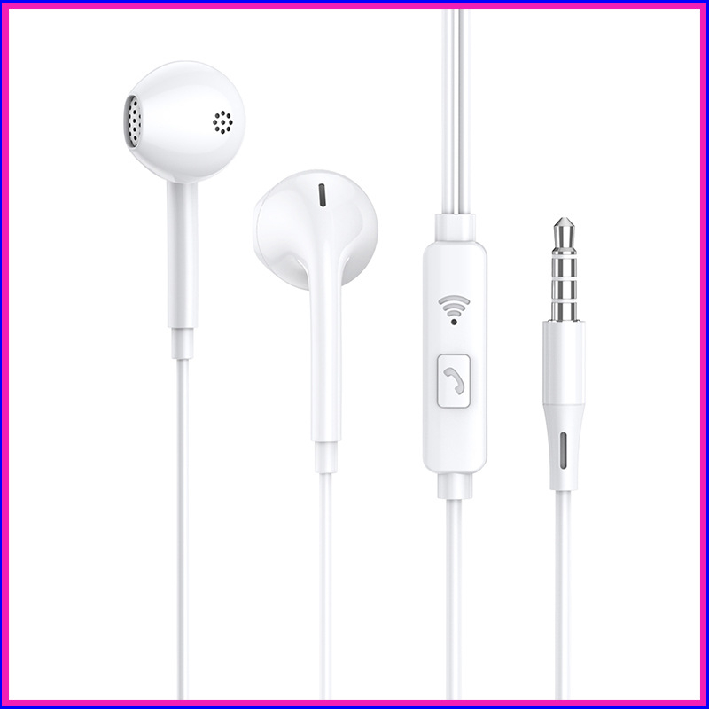 Vadu in-ear austiņas ar 3,5 mm ligzdu, mikrofonu un 1,2 m kabeli