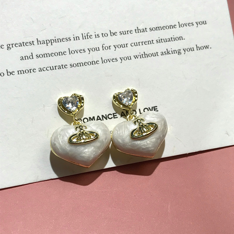 Cercei: în formă de stea, din cupru, cu zirconiu, stil lux ușor pentru femei