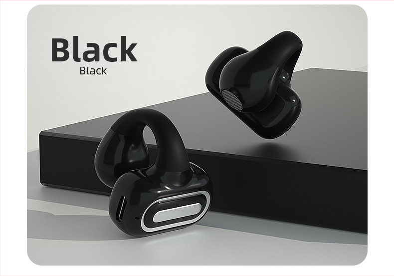 Căști Bluetooth cu clips pentru gaming – mono, Bluetooth 5.0, baterie mare, rezistente la apă