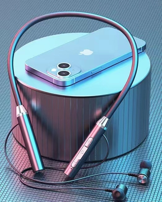 Ασύρματα ακουστικά λαιμού Bluetooth για αθλητισμό, IPX7, Bluetooth 5.0, NFC, μείωση θορύβου, αυτονομία άνω των 8 ωρών