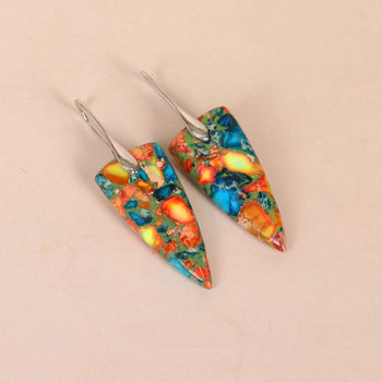 Обеци, медни, опростен стил, Пролет 2022