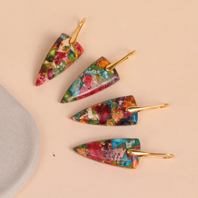 Обеци, медни, опростен стил, Пролет 2022