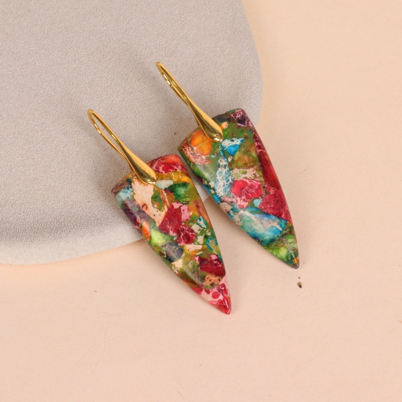 Обеци, медни, опростен стил, Пролет 2022