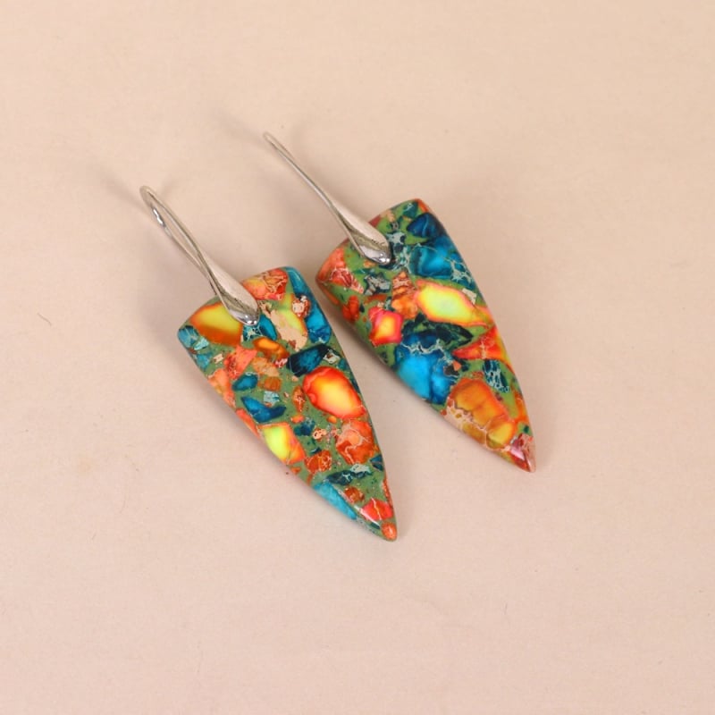 Обеци, медни, опростен стил, Пролет 2022