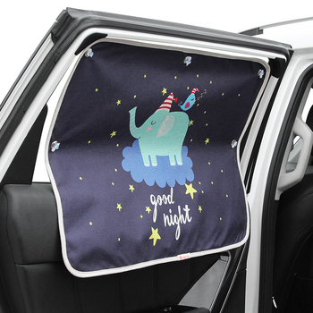 KEEP TOP Bočna zaštita automobila za sunce s vakuumom, materijal: imitacija pamuka-lana + srebrna podstava, univerzalna prilagodba, težina 192 g