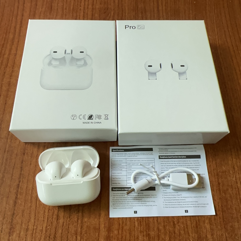 Bežične Bluetooth slušalice za uši, TWS Mini, Bluetooth 5.3, domet 10 m, 4–8 sati trajanja baterije, pozivi, glasovno upravljanje i glazba