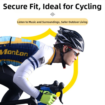 AS3 Ασύρματες Αθλητικές Ακουστικά Bluetooth – Τοποθετούνται στο αυτί, διπλός στερεοφωνικός ήχος, BT 5.4, εμβέλεια 10 m, διάρκεια μπαταρίας 4–8 ωρών