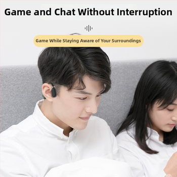 AS3 Ασύρματες Αθλητικές Ακουστικά Bluetooth – Τοποθετούνται στο αυτί, διπλός στερεοφωνικός ήχος, BT 5.4, εμβέλεια 10 m, διάρκεια μπαταρίας 4–8 ωρών