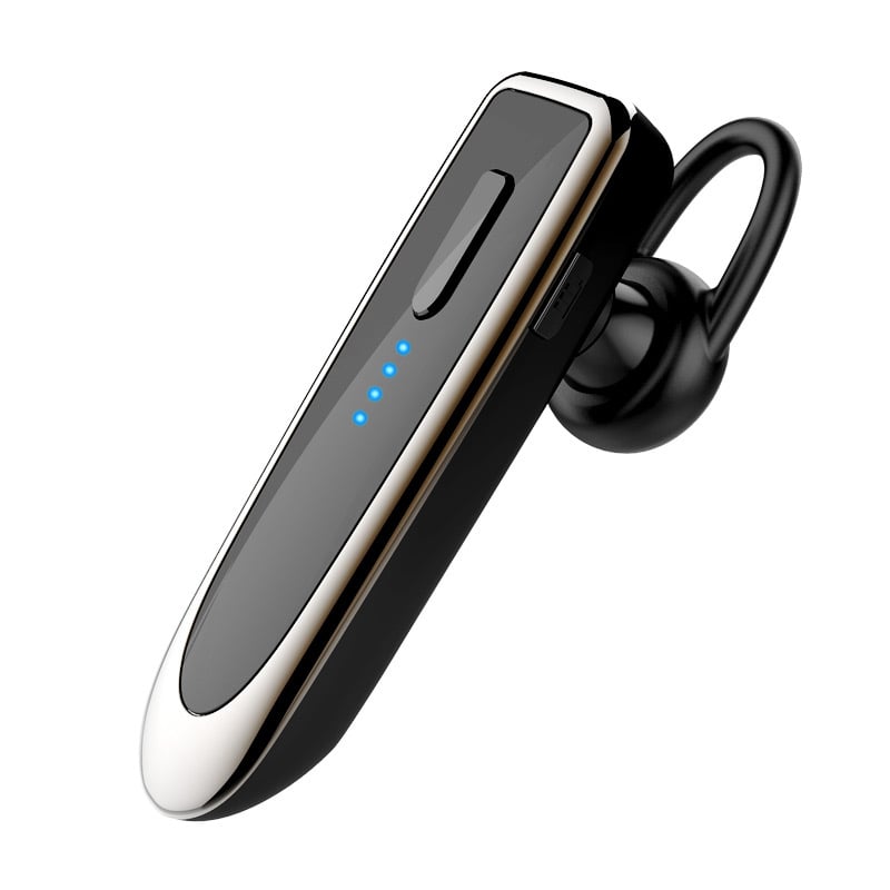 Bežična Bluetooth slušalica za jedno uho – Bluetooth 5.0, jednostrani, domet 15 m, više-točka veza, prikaz baterije
