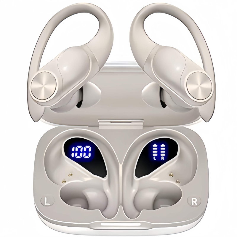 Ασύρματα ακουστικά τύπου in-ear Bluetooth, IPX7 αδιάβροχα, μακρύς χρόνος μπαταρίας άνω των 8 ωρών, μείωση θορύβου