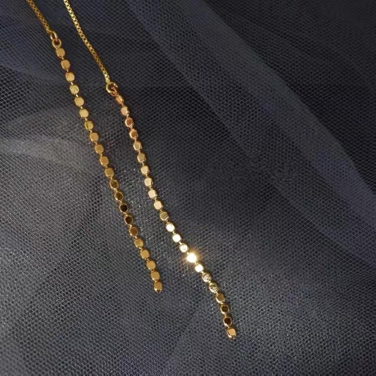 Sterling ezüst 925 fülbevalók geometriai dizájnnal nőknek