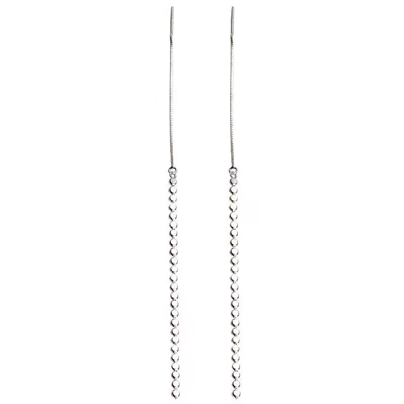 Sterling ezüst 925 fülbevalók geometriai dizájnnal nőknek