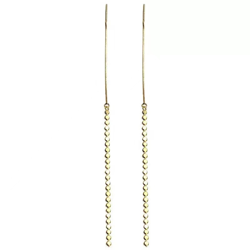 Sterling ezüst 925 fülbevalók geometriai dizájnnal nőknek