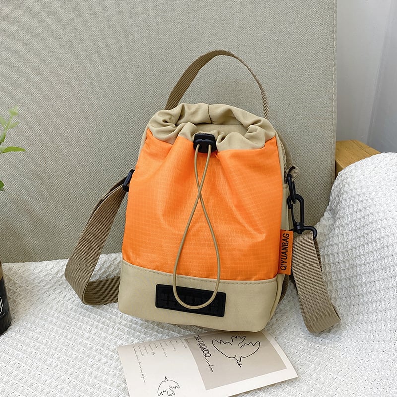 Najlon torbica za bocu vode crossbody s pretincom za telefon, zatvarač – Wenyan