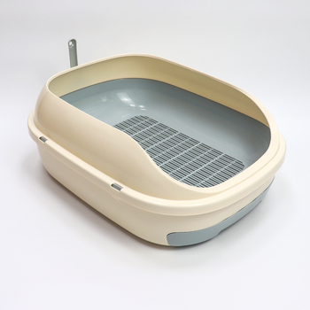 MeatZoo κουτί άμμου γάτας — PP υλικό, ημιεγκλειστικός σχεδιασμός, τύπος τουαλέτας ημι-κλειστός