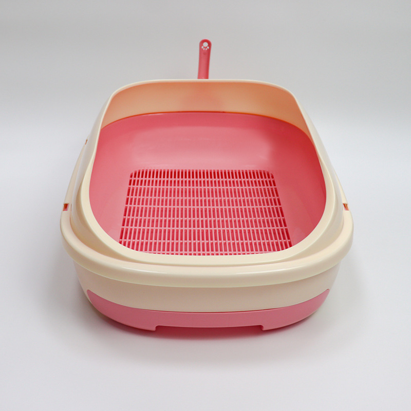 MeatZoo κουτί άμμου γάτας — PP υλικό, ημιεγκλειστικός σχεδιασμός, τύπος τουαλέτας ημι-κλειστός