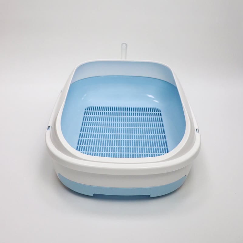 MeatZoo κουτί άμμου γάτας — PP υλικό, ημιεγκλειστικός σχεδιασμός, τύπος τουαλέτας ημι-κλειστός