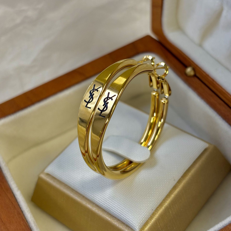 Rozsdamentes acél fülbevaló, nagy kör dizájn, geometriai forma, elektroplattálás, irodalmi retro stílus