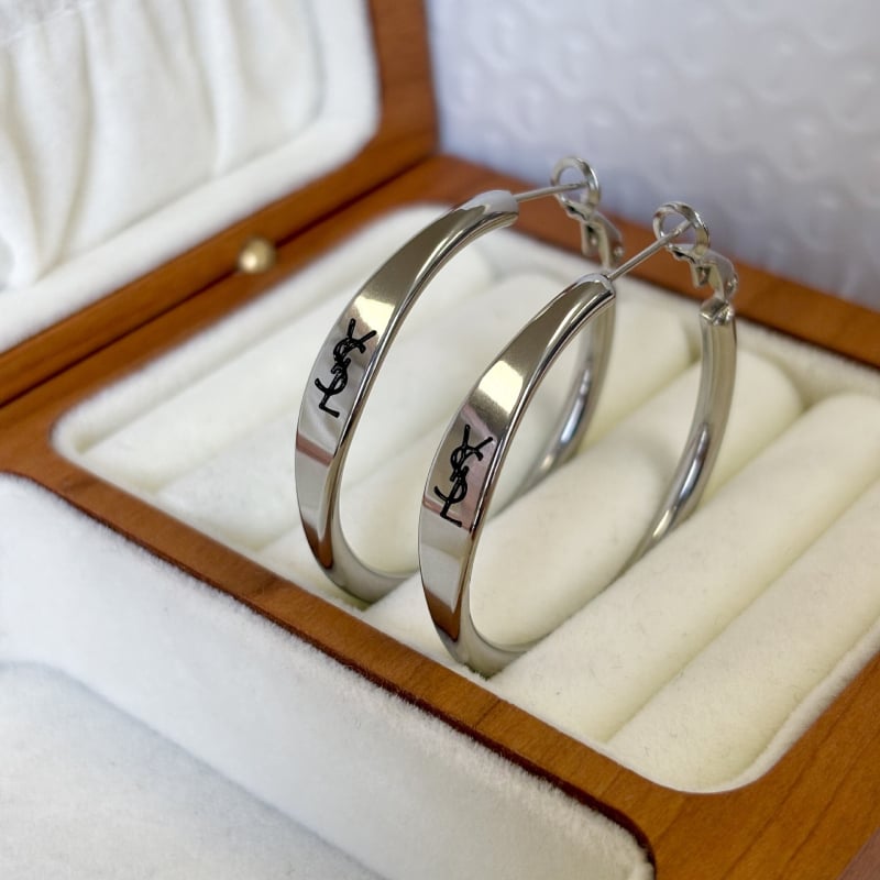 Rozsdamentes acél fülbevaló, nagy kör dizájn, geometriai forma, elektroplattálás, irodalmi retro stílus