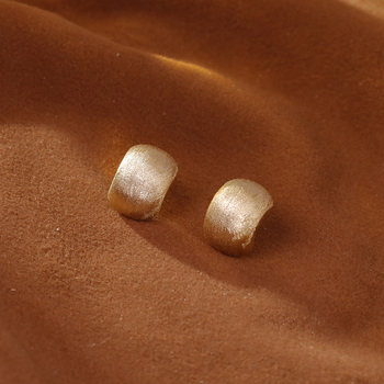 Réz fülbevaló Hyacinth, INS-stílus, geometrikus, nőknek