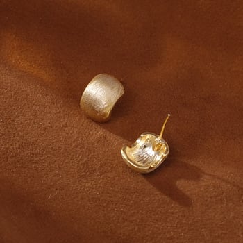 Réz fülbevaló Hyacinth, INS-stílus, geometrikus, nőknek