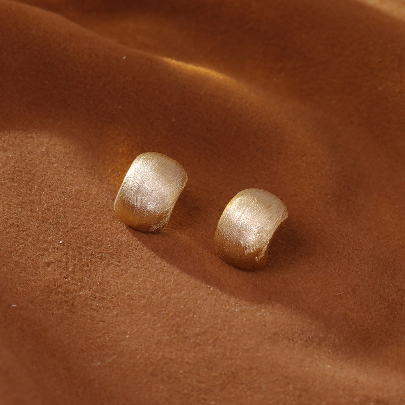 Réz fülbevaló Hyacinth, INS-stílus, geometrikus, nőknek