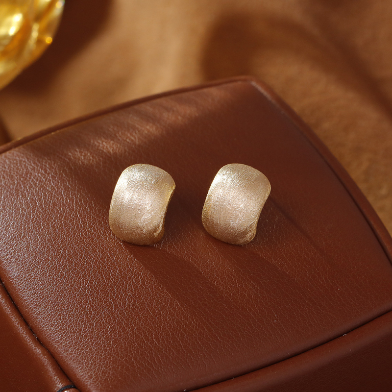 Réz fülbevaló Hyacinth, INS-stílus, geometrikus, nőknek