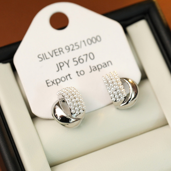 HYACINTH Rézív fülbevalók – Cross Twist, Geometriai stílus, Elektroplating, Koreai stílus, nőknek