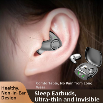 Bezdrôtové Bluetooth slúchadlá na spanie, mini, nevkladajú sa do ucha, stereo zvuk, Bluetooth 5.0, dosah 10 m, IPX4, výdrž >8 h.