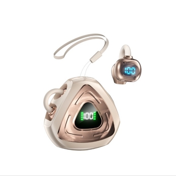 Bežične Bluetooth slušalice clip-on za igranje i sport, niska latencija, Bluetooth 5.4, clip-on dizajn, trajanje baterije 4–8 h