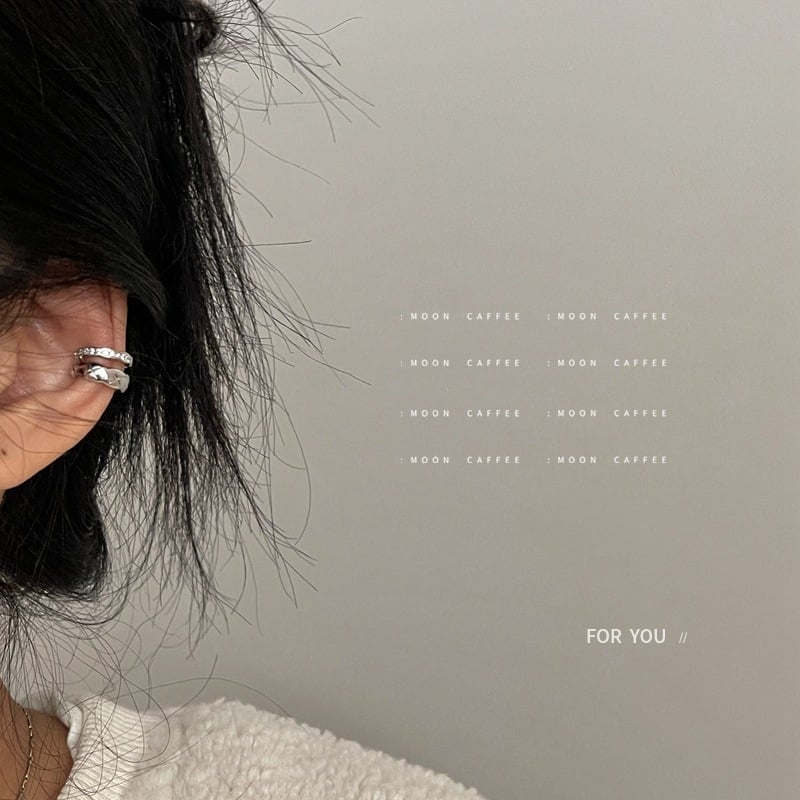 Clips pentru urechi cu cristale, stil franțuzesc vintage, formă în U geometrică, din aliaj, placare electroplating