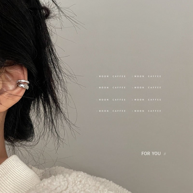 Clips pentru urechi cu cristale, stil franțuzesc vintage, formă în U geometrică, din aliaj, placare electroplating