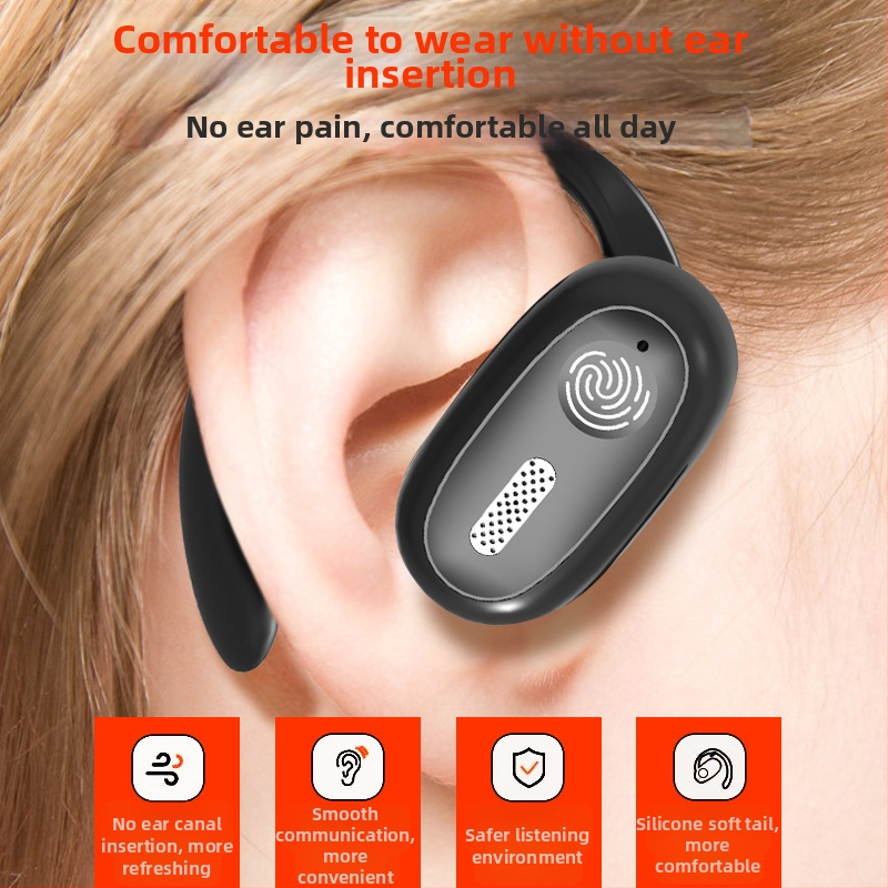 Bezdrôtové náhlavné slúchadlá s háčikom na ucho, stereo zvuk, IPX3 vodoodolné, výdrž batérie 4–8 h, Bluetooth 5.49