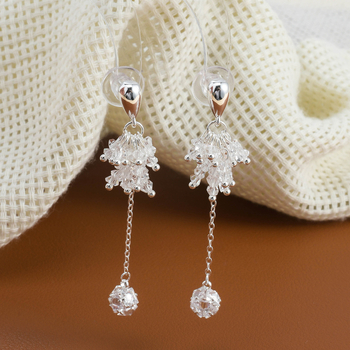 Réz fülklipszek geometriai formával, elektroplakált bevonattal, nőknek, ősz 2025