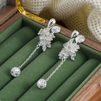 Réz fülklipszek geometriai formával, elektroplakált bevonattal, nőknek, ősz 2025