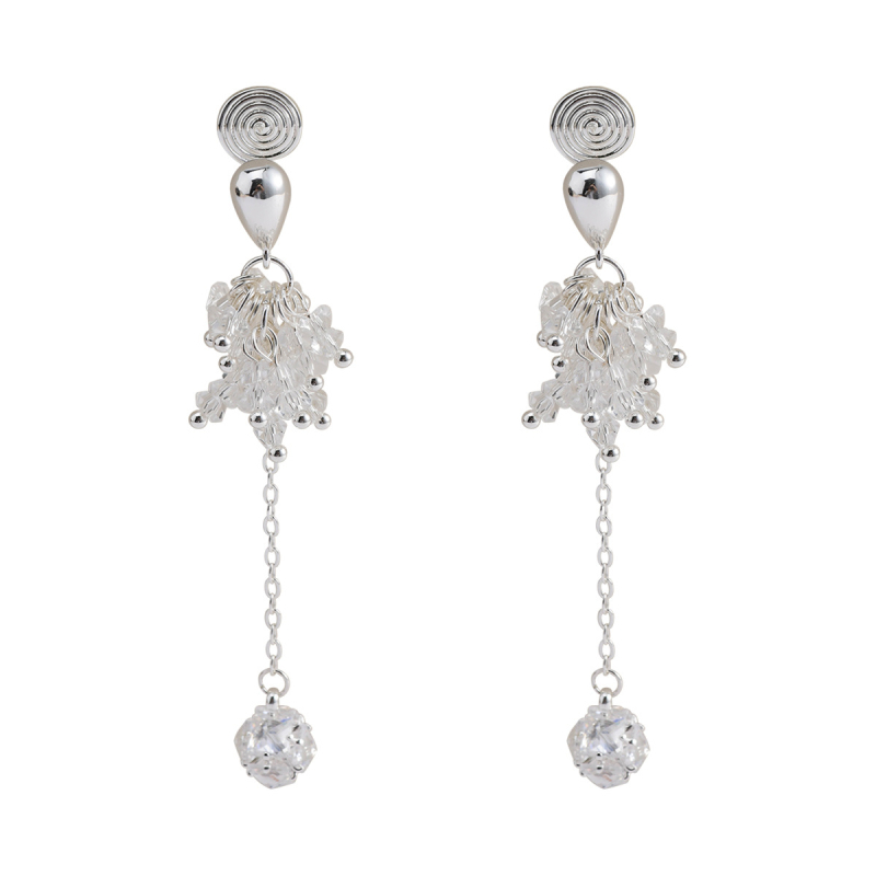 Réz fülklipszek geometriai formával, elektroplakált bevonattal, nőknek, ősz 2025