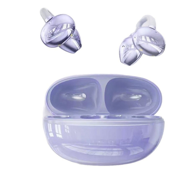 JS680 Slušalice s klipsom za uho, bežične Bluetooth slušalice, dvostruki stereo zvuk, Bluetooth 6.0, 4–8 h trajanje baterije, vodootporne, Zhongke Lanxun čip