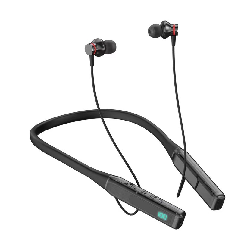 Bežične slušalice s aktivnim otklanjanjem šuma, Bluetooth, polu-ušni dizajn, stereo, domet 10 m, trajanje baterije više od 8 sati