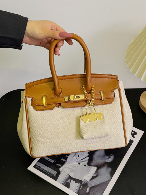 Ženska PU torba, platinskog stila, crossbody s zatvaračem i džepom na zip