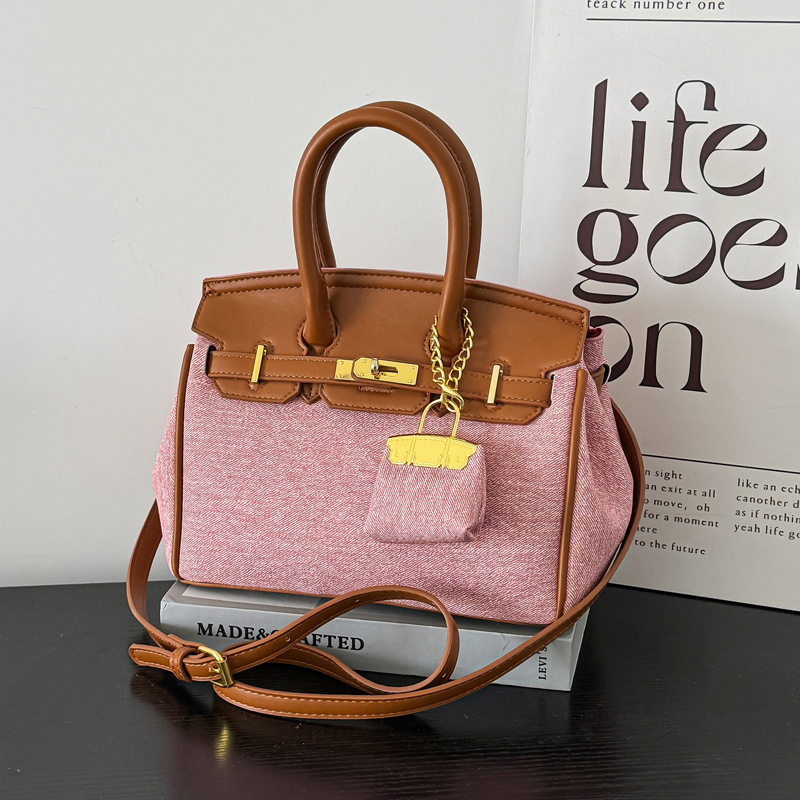 Ženska PU torba, platinskog stila, crossbody s zatvaračem i džepom na zip